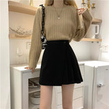 サイドプリーツラップスカート