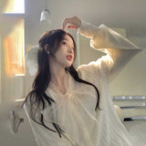 ビジューボウタイリボンブラウス