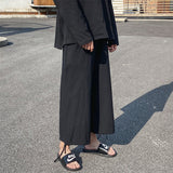 ワイドリネンパンツ