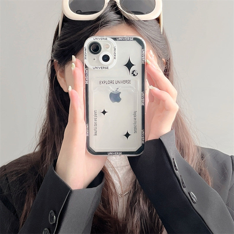 モノクロシャインiPhoneケース