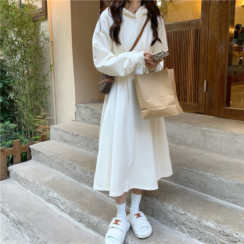 フーディージャージワンピース
