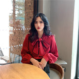 ヴィンテージボウタイブラウス