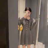 ボウタイリボンニットワンピース