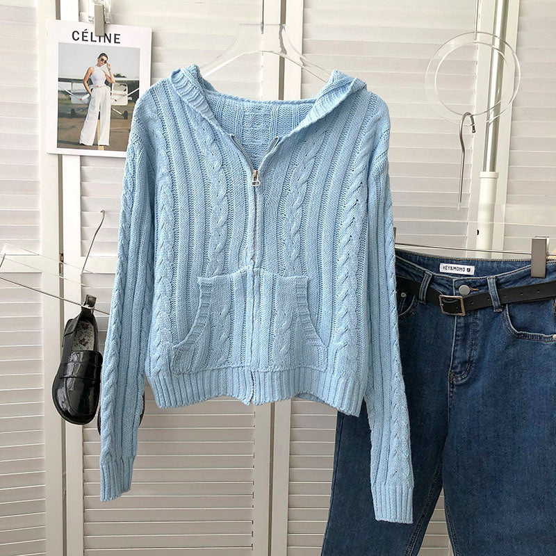 マシュマロケーブルルームパーカー