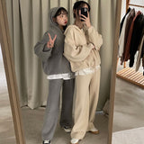 リラックスボタンパーカー&パンツSET