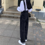 カジュアルデニムサロペット