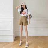 シンプルタックハーフパンツ