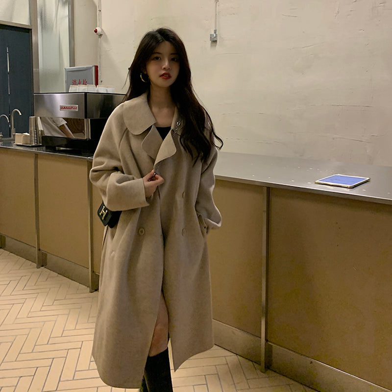 オーバーシックロングコート