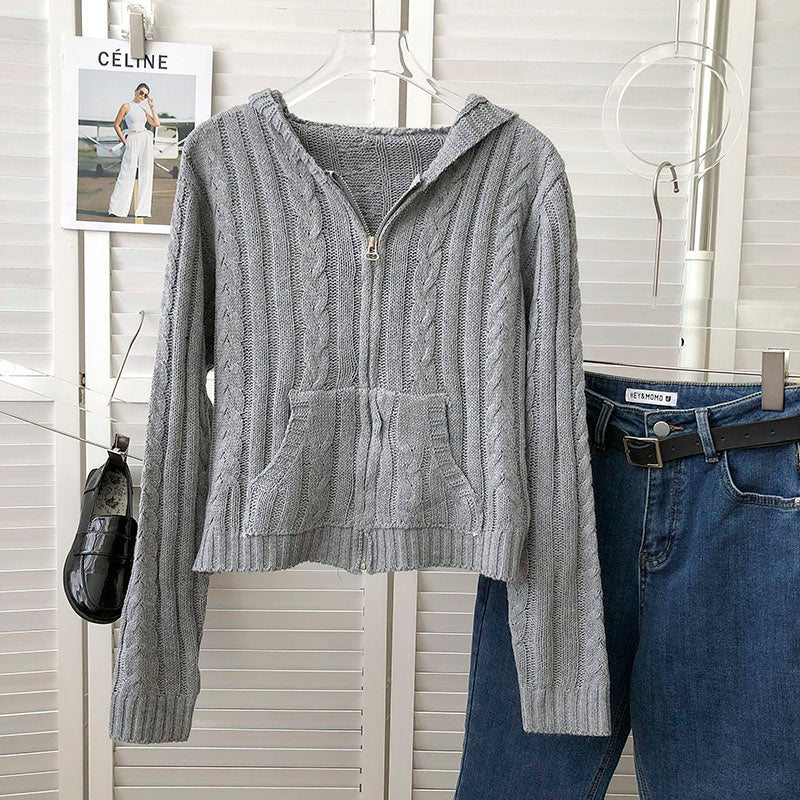 マシュマロケーブルルームパーカー