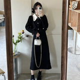 レトロカラージャケット&ロングスカートSET