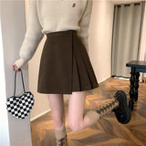 サイドプリーツラップスカート