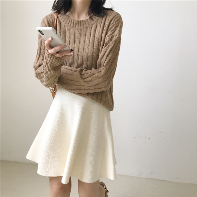 ナチュラルフレアスカート