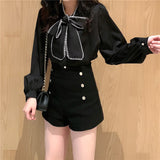 ヴィンテージボウタイブラウス