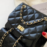 チェーンキルティングミニリュック