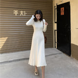 2typeリブニットワンピース