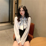 ヴィンテージボウタイブラウス