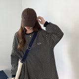 カジュアルボーダーロンT