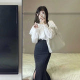 デニムマーメイドスカート