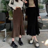 サイドスリットマーメイドスカート