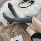 ニーハイソックスブーツ