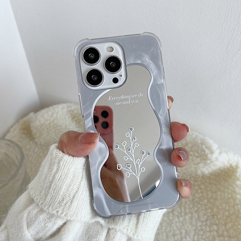 ナチュラルミラーiPhoneケース