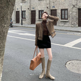 ヴィンテージレトロチェックジャケット