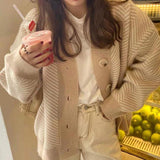 カジュアルルーズカーディガン