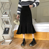 ミモレスリットマーメイドスカート