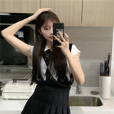 アーガイルサマーベスト