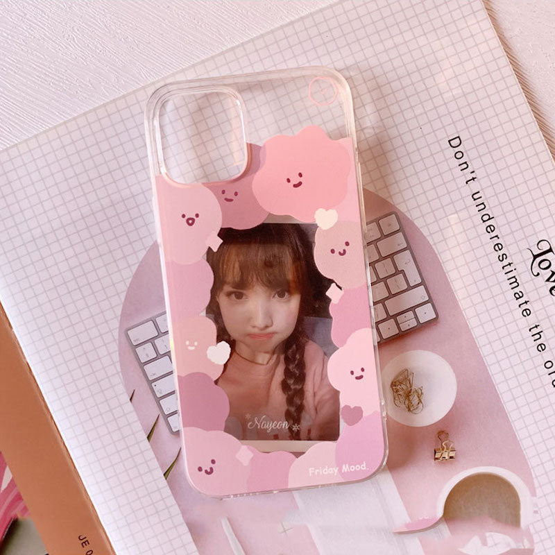 メンカラゆるフレームiPhoneケース