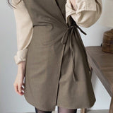 カジュアルシャツ&ラップワンピースSET