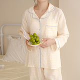 レモネードギンガムルームウェア