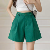 シンプルタックハーフパンツ