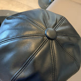 ラウンドレザーキャスケット