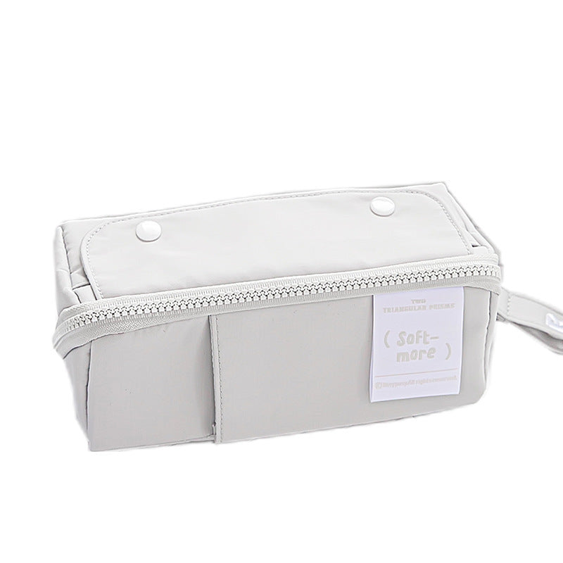 フルオープンジップペンケース