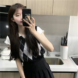 アーガイルサマーベスト