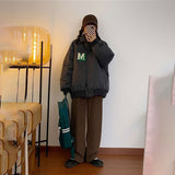 ワンポイントロゴブルゾン