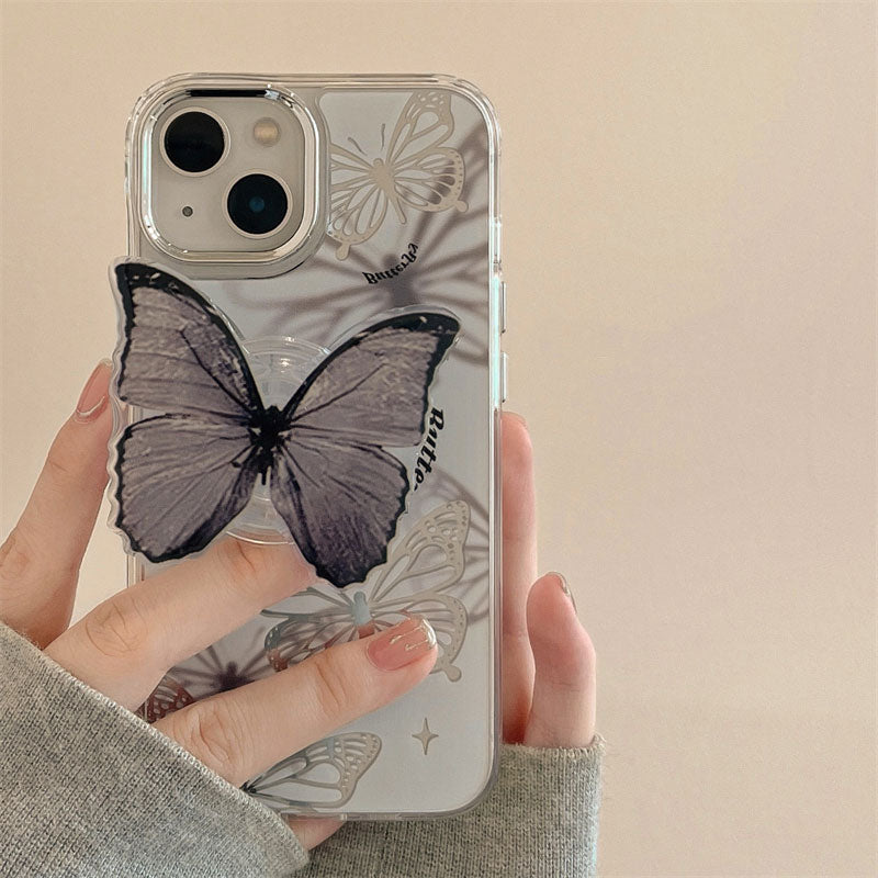 ブラックアゲハiPhoneケース