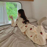 ストロベリーもこもこルームウェア