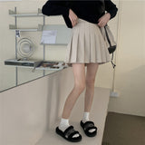 プリーツミニスカート