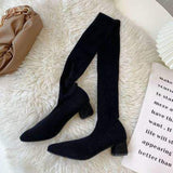 ニーハイソックスブーツ