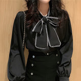 ヴィンテージボウタイブラウス