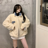 リバーシブルボアデニムジャケット