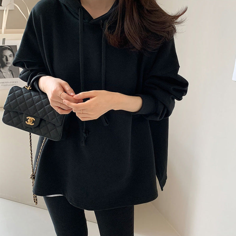 オーバースリットフーディー