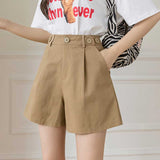 シンプルタックハーフパンツ