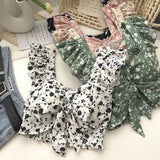 フリルシフォンビスチェ