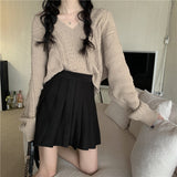 プリーツミニスカート