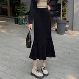 サイドスリットマーメイドスカート