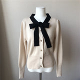 ヴィンテージボウタイリボントップス