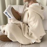 リラックスボタンパーカー&パンツSET